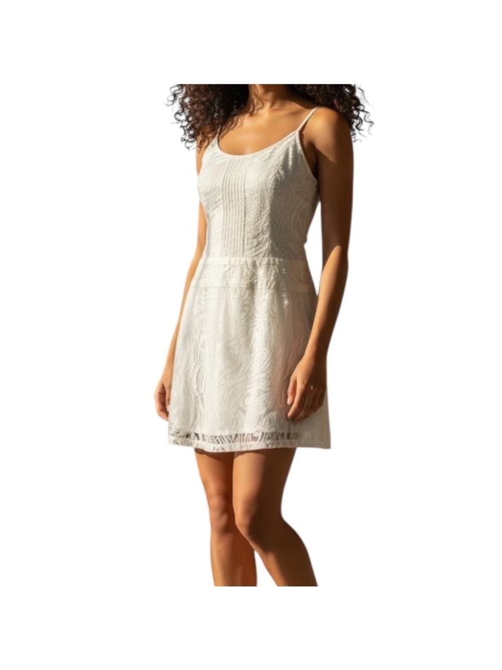 NWT Walter Baker White Lace Dress Size 4 Bridal Shower Rehearsal Dinner